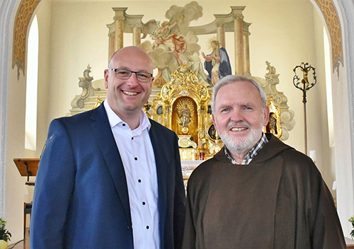 Präfekt Stefan Burghart und Bruder Georg Bild